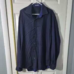 😺 2 for$12 Or 3 for$15 😺Bugatchi Dark Blue Casual Button Down Shirt